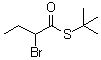 2-溴硫代丁酸 S-叔丁酯分子结构 (CAS 56403-12-4)