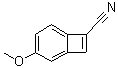 4-甲氧基苯并环丁烯-1-甲腈分子结构 (CAS 56437-05-9)