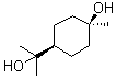 反式-萜二醇分子结构 (CAS 565-50-4)