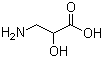DL-异丝氨酸分子结构 (CAS 565-71-9)