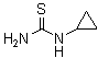 1-Cyclopropyl-2-thiourea molecular structure (CAS 56541-14-1)