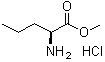 结构式 CAS# 56558-30-6, L-正缬氨酸甲酯盐酸盐