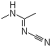 N-Cyano-N'-methyl-ethanimidamide molecular structure (CAS 56563-12-3)