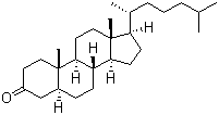 结构式 CAS# 566-88-1, 5alpha-胆甾烷-3-酮