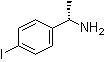 (S)-4-碘-alpha-甲基苯甲胺分子结构 (CAS 56639-48-6)