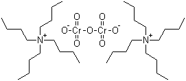 Bis(tetrabutylammonium) dichromate molecular structure (CAS 56660-19-6)