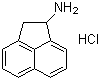1-Acenaphthenamine hydrochloride molecular structure (CAS 5668-66-6)
