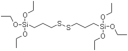 Bis(triethoxysilylpropyl) disulfide molecular structure (CAS 56706-10-6)
