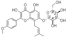 Icariside I molecular structure (CAS 56725-99-6)