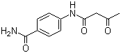 4-Carbamonyl-N-acetoacetanilide molecular structure (CAS 56766-13-3)