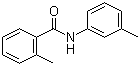 2-甲基-N-(3-甲基苯基)苯甲酰胺分子结构 (CAS 56776-45-5)