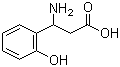 结构式 CAS# 5678-46-6, 3-氨基-3-(2-羟基苯基)丙酸