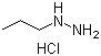 Propylhydrazine hydrochloride molecular structure (CAS 56795-66-5)