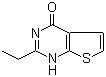2-Ethylthieno[2,3-d]pyrimidin-4(1H)-one molecular structure (CAS 56844-39-4)