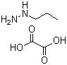 结构式 CAS# 56884-75-4, 草酸丙基肼盐
