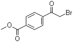 structure of CAS# 56893-25-5, Methyl 4-(2-bromoacetyl)benzoate;4-(2-Bromoacetyl)benzoic acid methyl ester