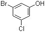 3-Bromo-5-chlorophenol molecular structure (CAS 56962-04-0)