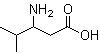 structure of CAS# 5699-54-7, 3-Amino-4-methylpentanoic acid;DL-beta-Leucine; beta-Aminoisocaproic acid; beta-Leucine