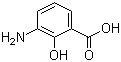 structure of CAS# 570-23-0, 3-Aminosalicylic acid;3-Amino-2-hydroxybenzoic acid