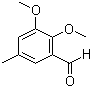 2,3-二甲氧基-5-甲基苯甲醛分子结构 (CAS 5701-86-0)