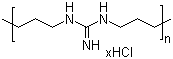 Polyhexamethyleneguanidine hydrochloride molecular structure (CAS 57028-96-3)