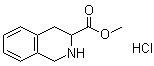 Methyl 1,2,3,4-tetrahydro-3-isoquinolinecarboxylate hydrochloride molecular structure (CAS 57060-88-5)