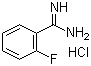 2-氟苄脒盐酸盐分子结构 (CAS 57075-81-7)