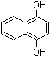 structure of CAS# 571-60-8, 1,4-Dihydroxynaphthalene;Naphthalene-1,4-diol