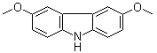 3,6-二甲氧基-9H-咔唑分子结构 (CAS 57103-01-2)