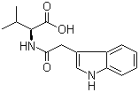 N-(3-Indolylacetyl)-L-valine molecular structure (CAS 57105-42-7)