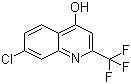 7-Chloro-2-(trifluoromethyl)quinolin-4-ol molecular structure (CAS 57124-20-6)