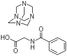 马尿酸乌洛托品分子结构 (CAS 5714-73-8)