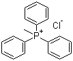 甲基三苯基氯化膦分子结构 (CAS 57283-72-4)