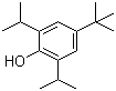 4-tert-Butyl-2,6-diisopropylphenol molecular structure (CAS 57354-65-1)
