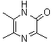 structure of CAS# 57355-08-5, 3,5,6-Trimethyl-2(1H)-pyrazinone