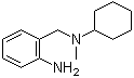 structure of CAS# 57365-08-9, N-(2-Aminobenzyl)-N-methylcyclohexanamine;2-[(Cyclohexylmethylamino)methyl]phenylamine