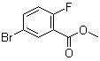 5-Bromo-2-fluorobenzoic acid methyl ester molecular structure (CAS 57381-59-6)