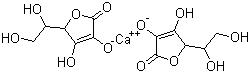 Calcium diascorbate molecular structure (CAS 5743-27-1)