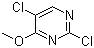 结构式 CAS# 5750-74-3, 2,5-二氯-4-甲氧基嘧啶