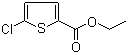 Ethyl 5-chlorothiophene-2-carboxylate molecular structure (CAS 5751-82-6)