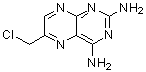 6-(氯甲基)-2,4-蝶啶二胺分子结构 (CAS 57521-63-8)