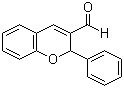 2-苯基-2H-1-苯并吡喃-3-甲醛分子结构 (CAS 57543-47-2)