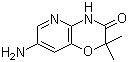 7-Amino-2,2-dimethyl-2H-pyrido[3,2-b]-1,4-oxazin-3(4H)-one molecular structure (CAS 575473-97-1)