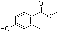 结构式 CAS# 57556-31-7, 4-羟基-2-甲基苯甲酸甲酯