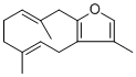 Isofuranodiene molecular structure (CAS 57566-47-9)