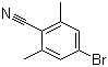 4-溴-2,6-二甲基苯腈分子结构 (CAS 5757-66-4)