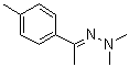 1-(4-methylphenyl)ethanone dimethylhydrazone molecular structure (CAS 5757-88-0)