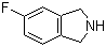 structure of CAS# 57584-71-1, 5-Fluoro-2,3-dihydro-1H-isoindole