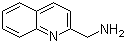 2-Quinolinemethanamine molecular structure (CAS 5760-20-3)