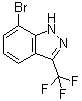 3-(Trifluoromethyl)-7-bromoindazole molecular structure (CAS 57631-12-6)